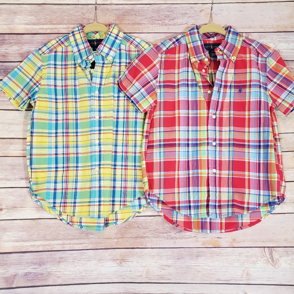 Ralph Lauren Button Polo Striped Shirts $15 each